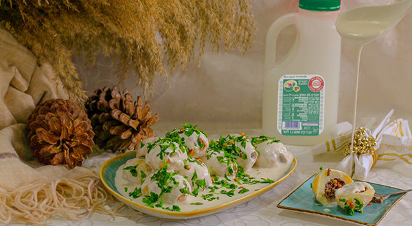 بطاطا محشية باللحمة في اليوغورت %8