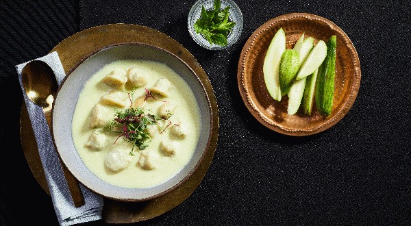 ششبرك محشي بسمك المشط مع اليوغورت