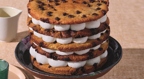 كعكة رقائق الشوكولاتة وماسكربون